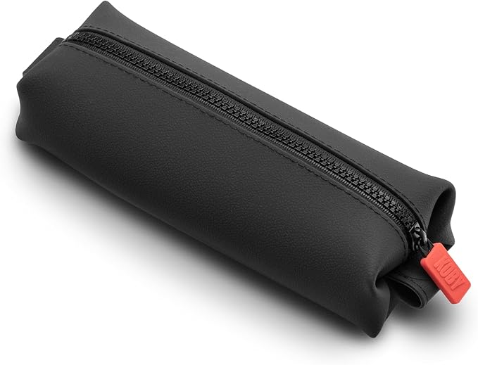 TOOLETRIES The Koby Mini Dopp Kit - Silicone Toiletry Organizer, Bathroom Travel Bag - Features Heavy-Duty Zipper, Leak Resistance, Easy to Clean - Charcoal