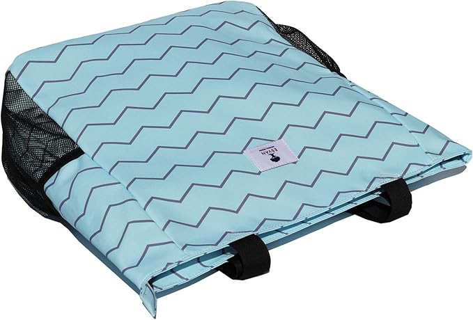 ESVAN Original Floral Water Resistant Large Tote Bag Shoulder Bag for Gym Beach Travel Daily Bags Upgraded