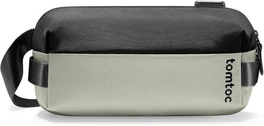 tomtoc Compact EDC Sling Bag, Chest Shoulder Crossbody Sling Daypack for Men Women, Water-resistant Lightweight Everyday Carry Casual Pack for Nintendo Switch 2, Tactical, Travel, Work, Gym, Sport