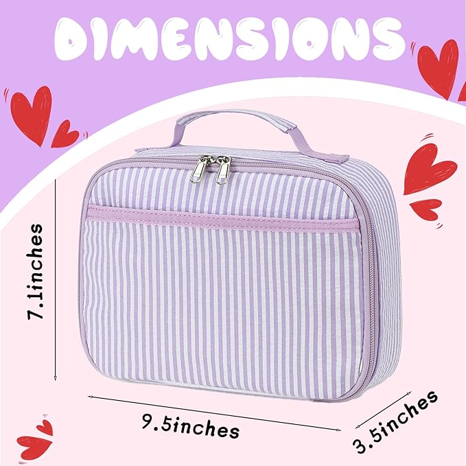 CAMTOP Lunch Box Kids Insulated Lunch Bag Small Cooler Thermal Meal Thermal lunchbox for Girls Boys School Picnics