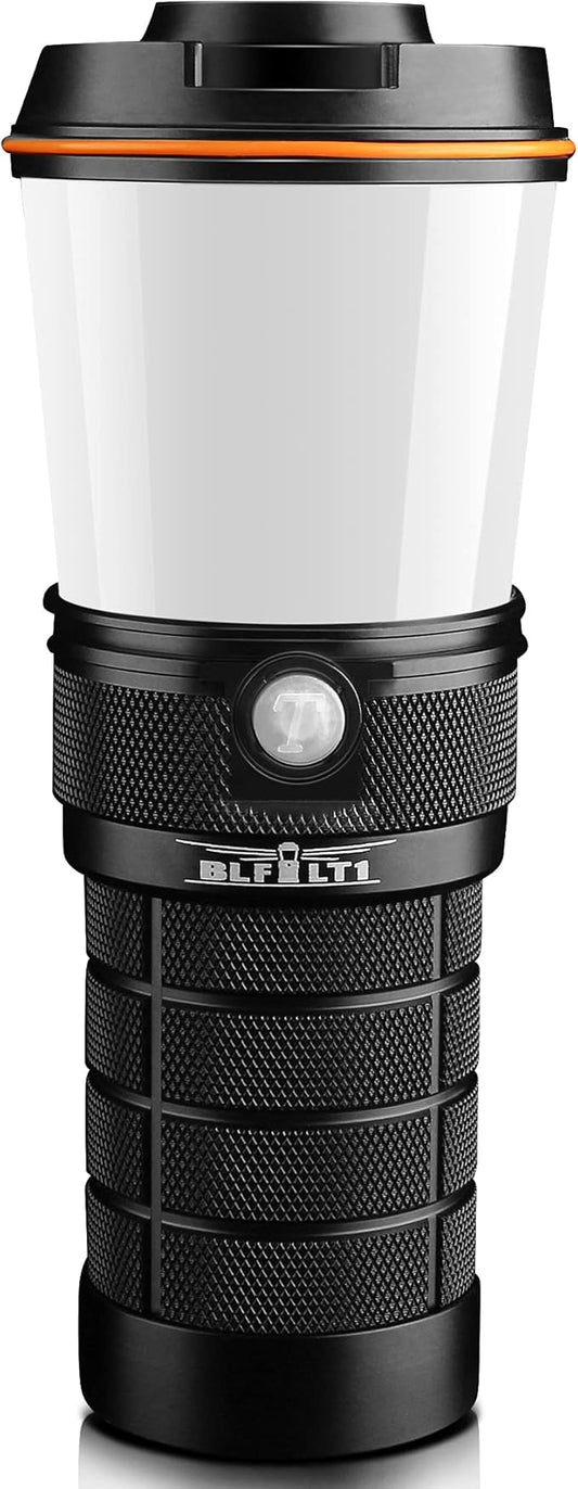 Sofirn BLF LT1 Camping Lantern Rechargeable, Led Lantern with 8X LH351D LED, 24 Hours Runtime in Medium Mode, Perfect Lantern Flashlight for Camping, Power Outages, Hiking, Fishing