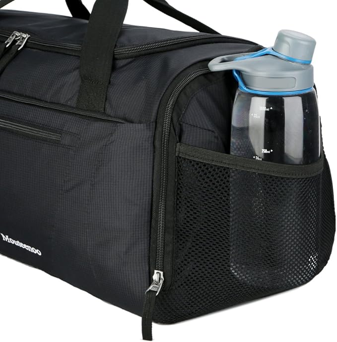 Gym Bag 40L Sports Travel Duffel Bag for Men and Women with Shoes Compartment