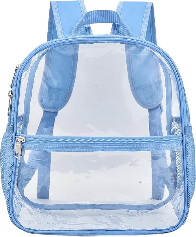 USPECLARE Clear Backpack for Stadium Approved 12×6×12, Water proof Clear Bag for Stadium Events and Concert Work Sport Event