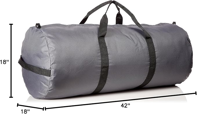 North Star Sports Large Duffle Bag for Travel Heavy Duty Gym Bag | Foldable and Weatherproof Tactical Gear Bags for Tactical Equipment, or as Carry on Travel Duffel Bags