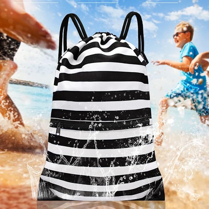 HOLYLUCK Drawstring Backpack Bag Sport Gym Sackpack