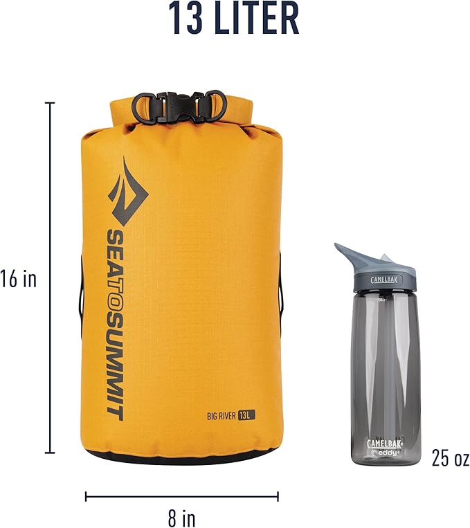 Sea to Summit Big River Dry Bag, Ultra-Durable Roll-Top Dry Storage