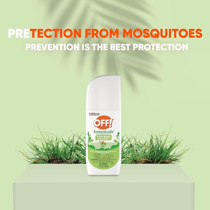 OFF! Botanicals Insect Repellent, Plant-Based Bug Spray & Mosquito Repellent, 4 Oz