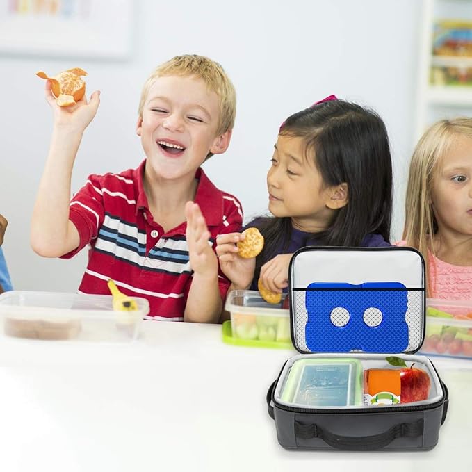 Healthy Packers Slim & Long-Lasting Reusable Ice Packs for Lunch Bags and Cooler Bags (Set of 4)