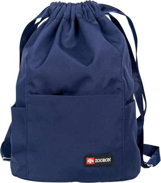 ZOORON Drawstring Gym Backpack Bag for Men & Women,Sport Gym Sack Mini Travel Daypack