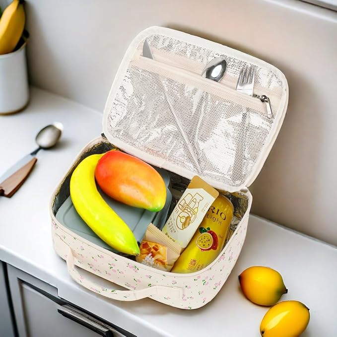 CAMTOP Lunch Box Kids Insulated Lunch Bag Small Cooler Thermal Meal Thermal lunchbox for Girls Boys School Picnics