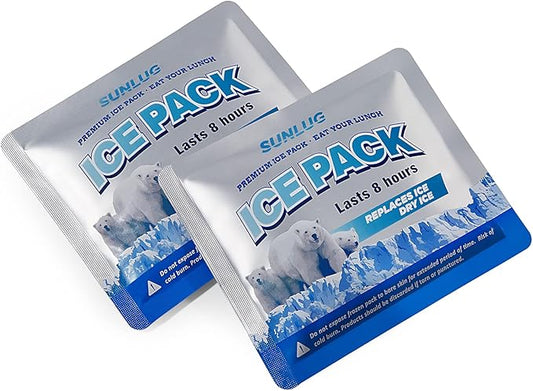 Cooler Ice Packs Reusable Ice Packs for Coolers Long Lasting Freezer Packs for Cooler Bag, Lunch Bags, Cooler Backpacks