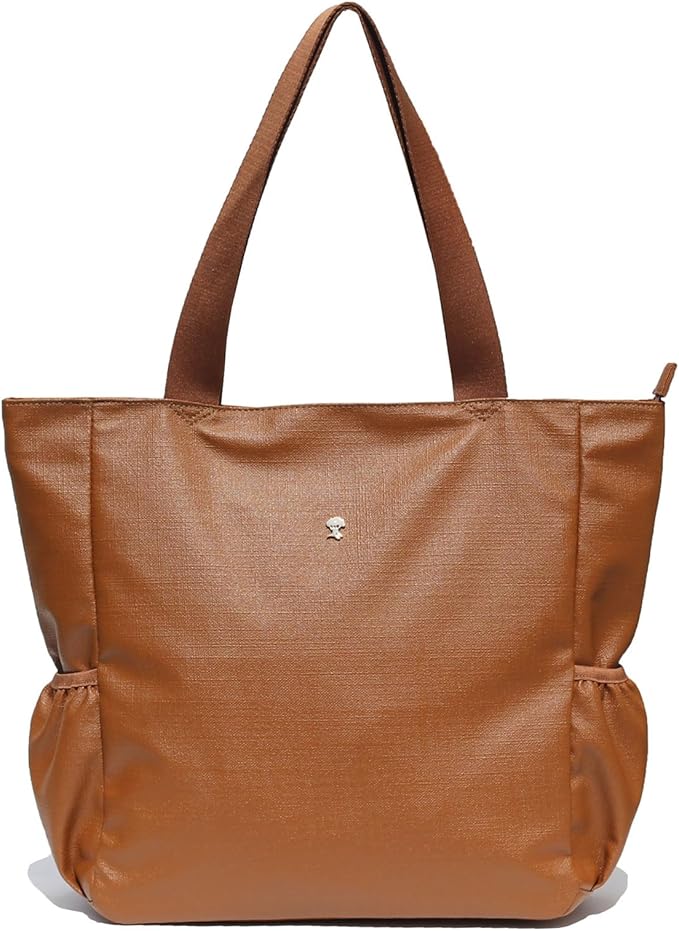 ESVAN Original Floral Water Resistant Large Tote Bag Shoulder Bag for Gym Beach Travel Daily Bags Upgraded