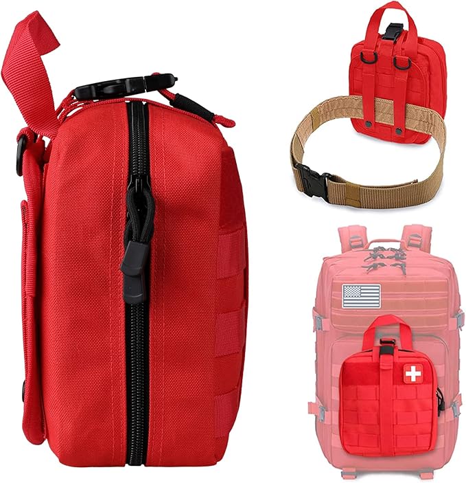 First Aid Bag Empty Medical Ifak Pouch Molle EMT Pouches Rip-Away Tactical Military Trauma Emergency Medic Bag