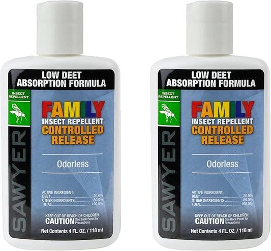 Sawyer Products 20% DEET Premium Family Insect Repellent Controlled Release