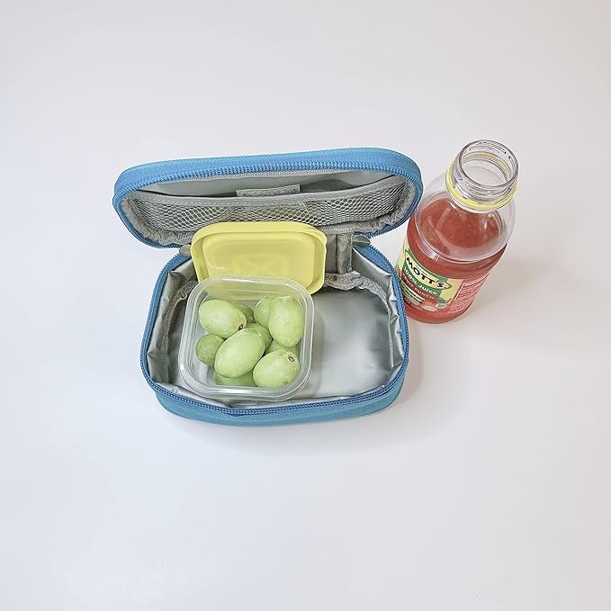 Mini Insulated Bag Snack Bag Mini Lunch Bag Insulin Bag (grey)