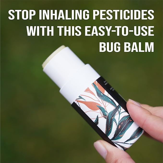 Quitch Mosquito Bug Repellent Balm, Bug Spray Alternative Insect Repellent Travel Size, DEET-Free Vacation Essentials Cruise Must Have, Natural Bug Repellent Wipes Alternative, Made in The USA
