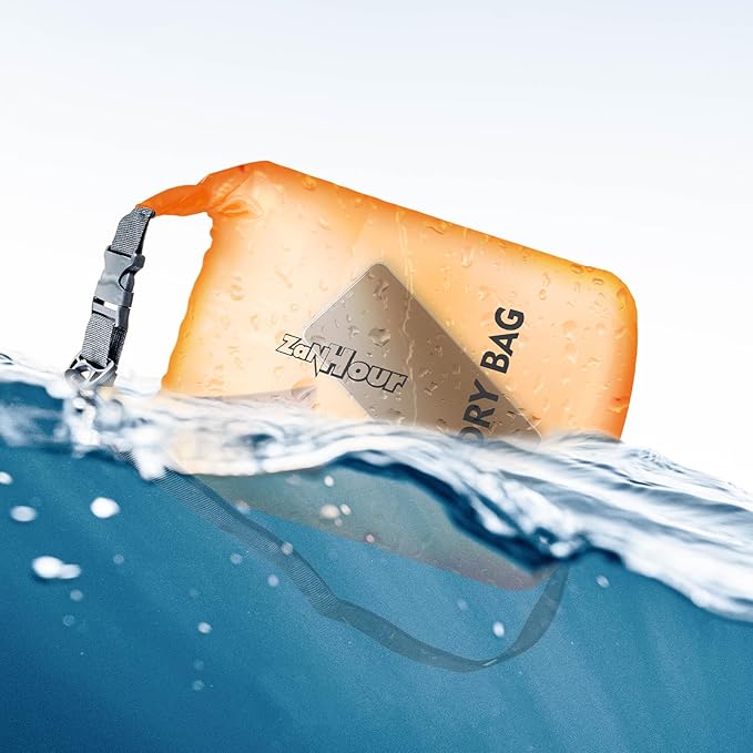 Waterproof Dry Bag - Roll Top Transparent Storage Bag,2L/5L/10L/20L,Suitable for Traveling, Swimming, Kayaking, Camping, Fishing, Rainy Day Trips