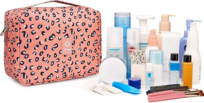 Narwey Hanging Travel Toiletry Bag Cosmetic Make up Organizer for Women and Girls Waterproof