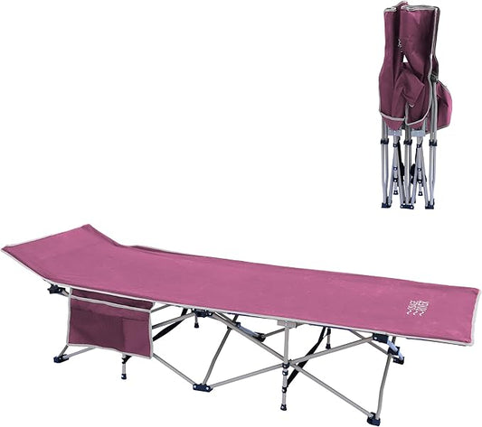 OSAGE RIVER Camping Cot for Adults - Folding Camping Cot - Portable Cots for Sleeping - Rated for 300 lbs