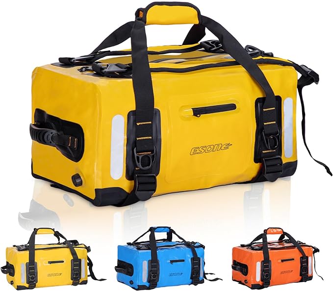 ESONE Dry Bags Waterproof Backpack for Men/Women Dry Bags for Kayaking Waterproof Backpack for Travel Dry Bag Backpack Waterproof Duffel Bag Applicable Boating Camping Paddle Board Surfing