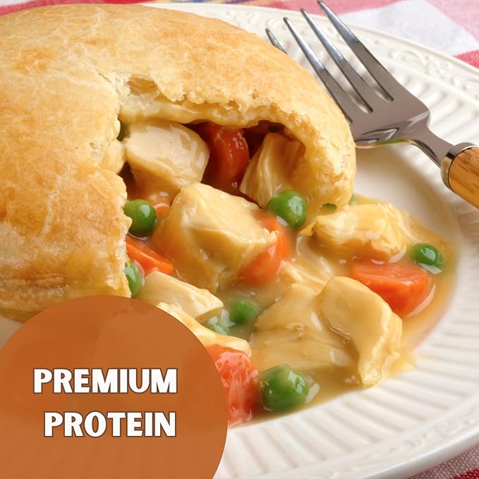 Nutristore Freeze Dried Chicken, Emergency Survival Bulk Food Storage, Premium Quality Meat, Perfect for Lightweight Backpacking or Home Meals, USDA Inspected