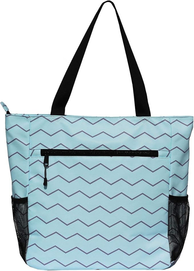 ESVAN Original Floral Water Resistant Large Tote Bag Shoulder Bag for Gym Beach Travel Daily Bags Upgraded