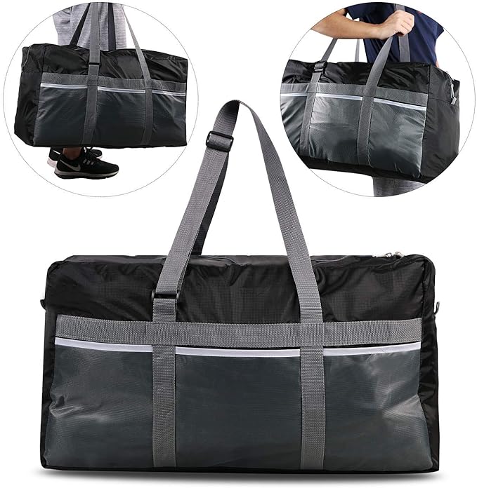 REDCAMP Foldable Travel Bag, Large Sports Bag, 75L/96L/100L, Lightweight Waterproof Tote Bag