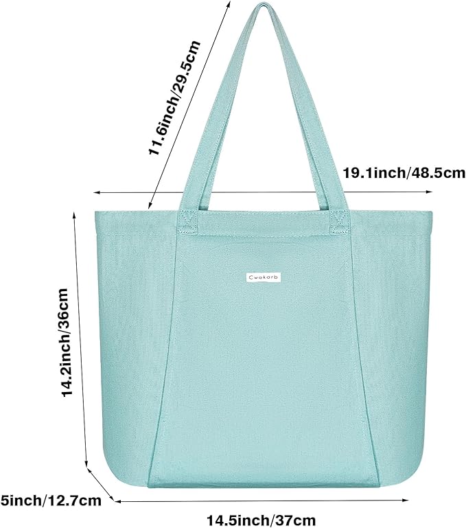 Yoga Bags for Women with Yoga Mats Bags Carrier Carryall Canvas Tote for Pilates Shoulder for Travel Office Beach Workout