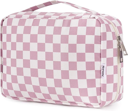 Narwey Hanging Travel Toiletry Bag Cosmetic Make up Organizer for Women and Girls Waterproof