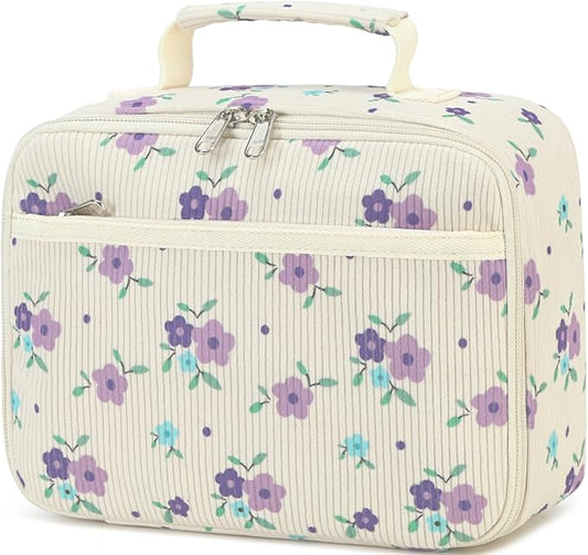 Kids Lunch Box Boys Girls Insulated Lunch Cooler Bag Reusable Lunch Tote Kit for School Travel