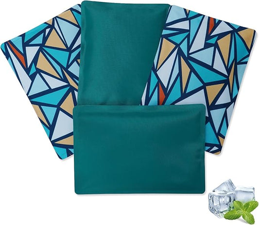 Cerbonny Ice Packs For Lunch Boxes,Lunch Box Ice Packs,Ice Pack For Lunch Box,Ice Packs For Cooler,4ps Freezer Packs,Fit For 3+.
