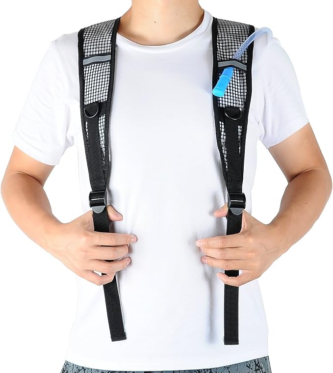Monvecle Hydration Pack Water Rucksack Backpack Bladder Bag Cycling Bicycle Bike/Hiking Climbing Pouch + 2L Hydration Bladder