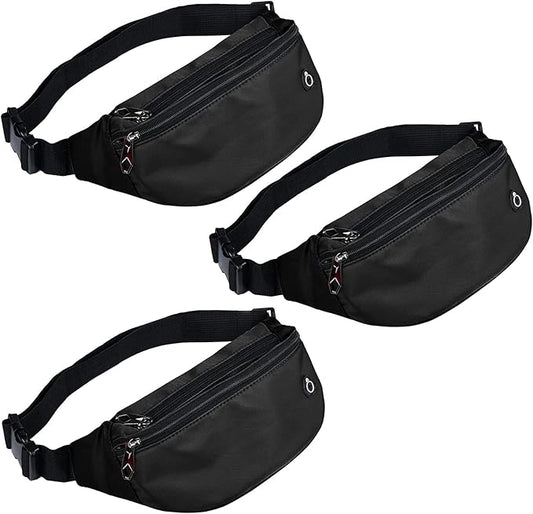 Fanny Pack for Men Women, Waterproof Sports Waist Bag Pack, Belt Bag for Travel Hiking Running