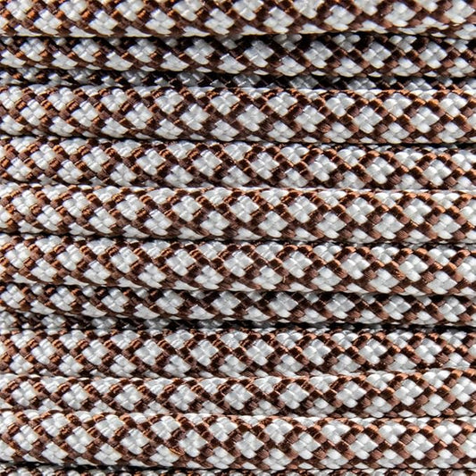 Paracord Planet Holiday Colors 550 Paracord – Great for DIY, Bracelets, and Lanyards – Hot Cocoa (250 Feet)