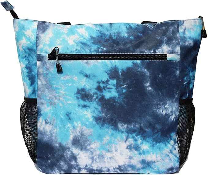 ESVAN Original Floral Water Resistant Large Tote Bag Shoulder Bag for Gym Beach Travel Daily Bags Upgraded