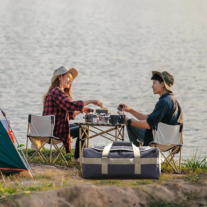 MIER Water Resistant Backpack Duffle Heavy Duty Convertible Duffle Bag with Backpack Straps for Gym, Sports, Travel