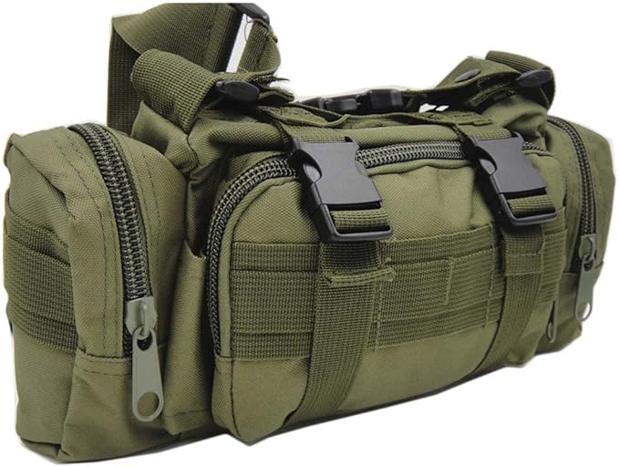 FAMI Deployment Bag Tactical Waist Pack Small Sling Pack Hand Carry Bag Handlebar Bag