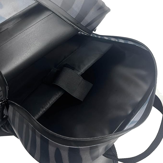 Eco-Friendly Dry Backpack Dry Bag with removable waist strap. Comfortable, extremely durable, and 30L size.