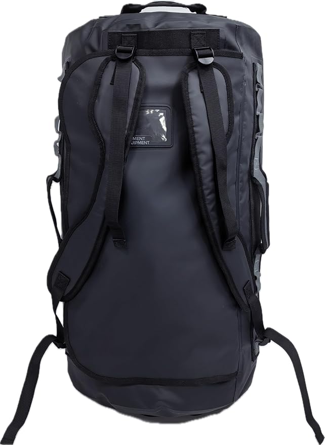 Element Equipment Trailhead 2.0 Waterproof Duffel Bag Shoulder Straps Black/Grey Medium