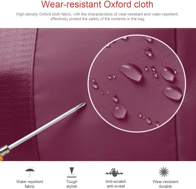 Blackwheel Sports Gym Bag With Shoe Bag Wet Bag Duffle Bag Waterproof Travel Bag for Women Cute Gym Bag violet 29L