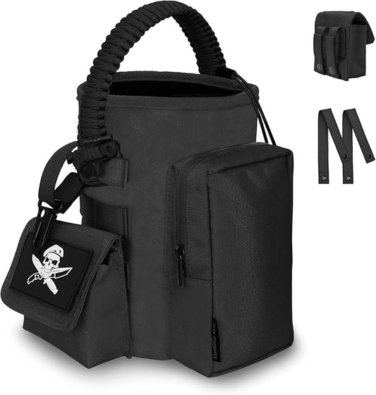 Water Bottle Holder Bag with Molle Strap - Water Bottle Carrier Pouch for Walking, Gym, Camping, Fishing, Hunting 32oz, 64oz, 128oz One Gallon Tactical Carrier Holder