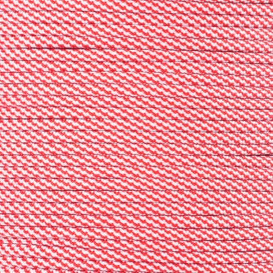 Paracord Planet Holiday Colors 550 Paracord – Great for DIY, Bracelets, and Lanyards – Candy Cane (25 Feet)