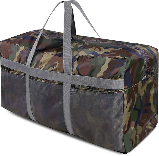 REDCAMP Foldable Travel Bag, Large Sports Bag, 75L/96L/100L, Lightweight Waterproof Tote Bag