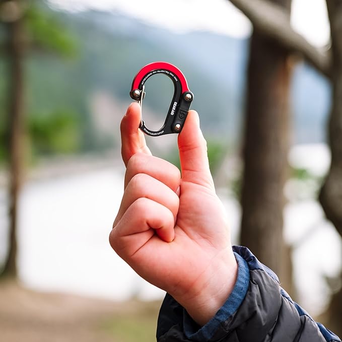 GEAR AID HEROCLIP Carabiner Gear Clip and Hook (Mini) for Travel