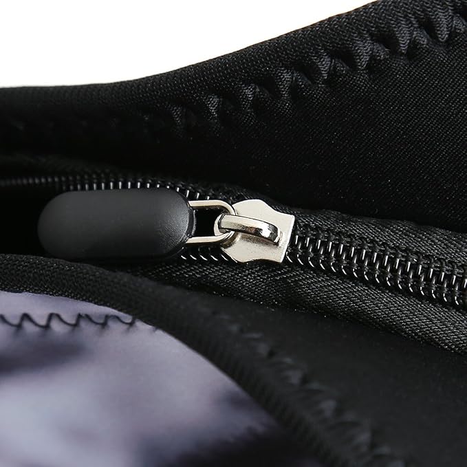 Insulated Neoprene Lunch Bag Removable Shoulder Strap Reusable Thermal Thick Lunch Tote Bags For Women,Teens,Girls,Kids,Baby,Adults-Lunch Boxes For Outdoors,Work,Office,School (Snow Wolf)