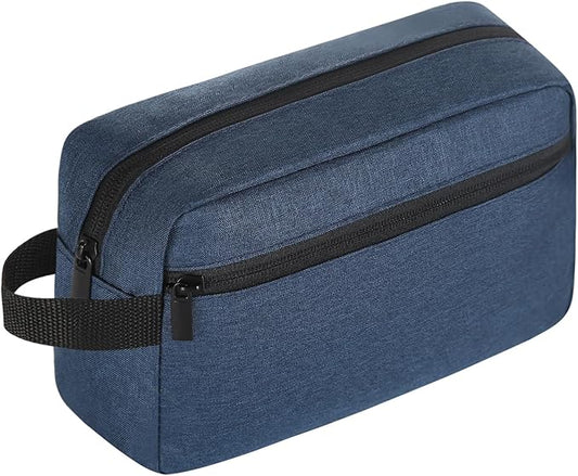 Travel Toiletry bag Toiletry bag for women men Hanging Cosmetic bag Travel accessories for Women Men(Navy blue)