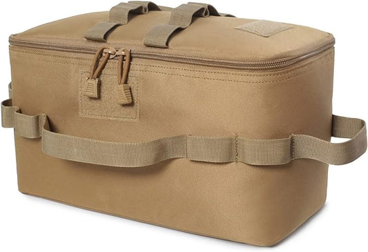 Tactical Camping Storage Bag 11L Tactical Utility Tote Bag Camping Cookware Organizer Trunk Organizer with Shoulder Strap