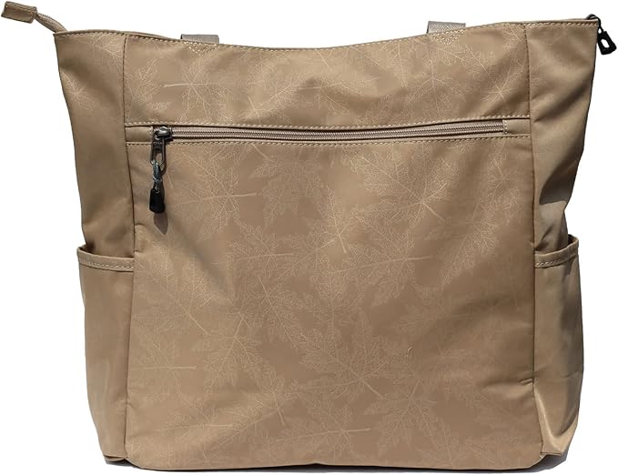 ESVAN Original Floral Water Resistant Large Tote Bag Shoulder Bag for Gym Beach Travel Daily Bags Upgraded