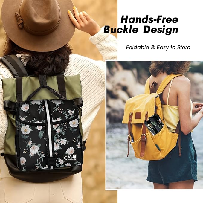 VLM Lunch Box for Women, Insulated Lunch Bag Women with Adjustable Shoulder Strap, Cute Lunch Tote Bag for Work,Picnic,Camping