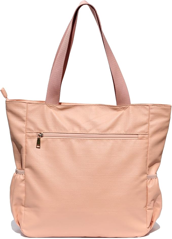 ESVAN Original Floral Water Resistant Large Tote Bag Shoulder Bag for Gym Beach Travel Daily Bags Upgraded